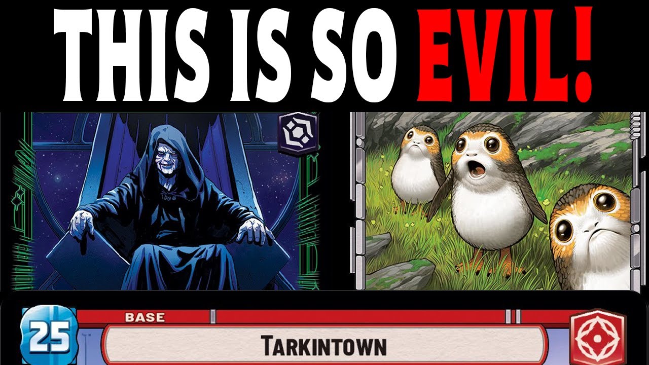 PQ Top 3 Palpatine Tarkintown Is the Most Innovated Deck in Star Wars Unlimited