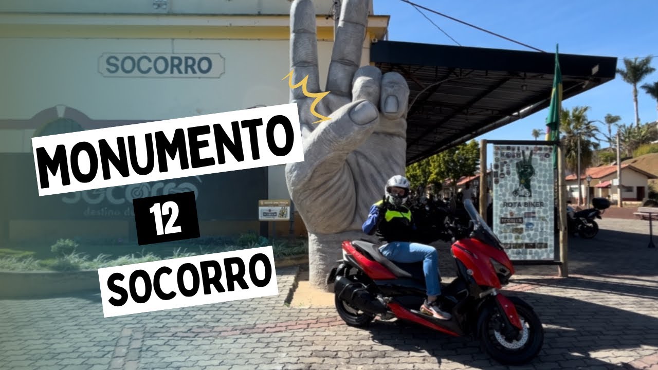 FOMOS CONHECER O MONUMENTO 12 EM SOCORRO - PASSAPORTE BIKER
