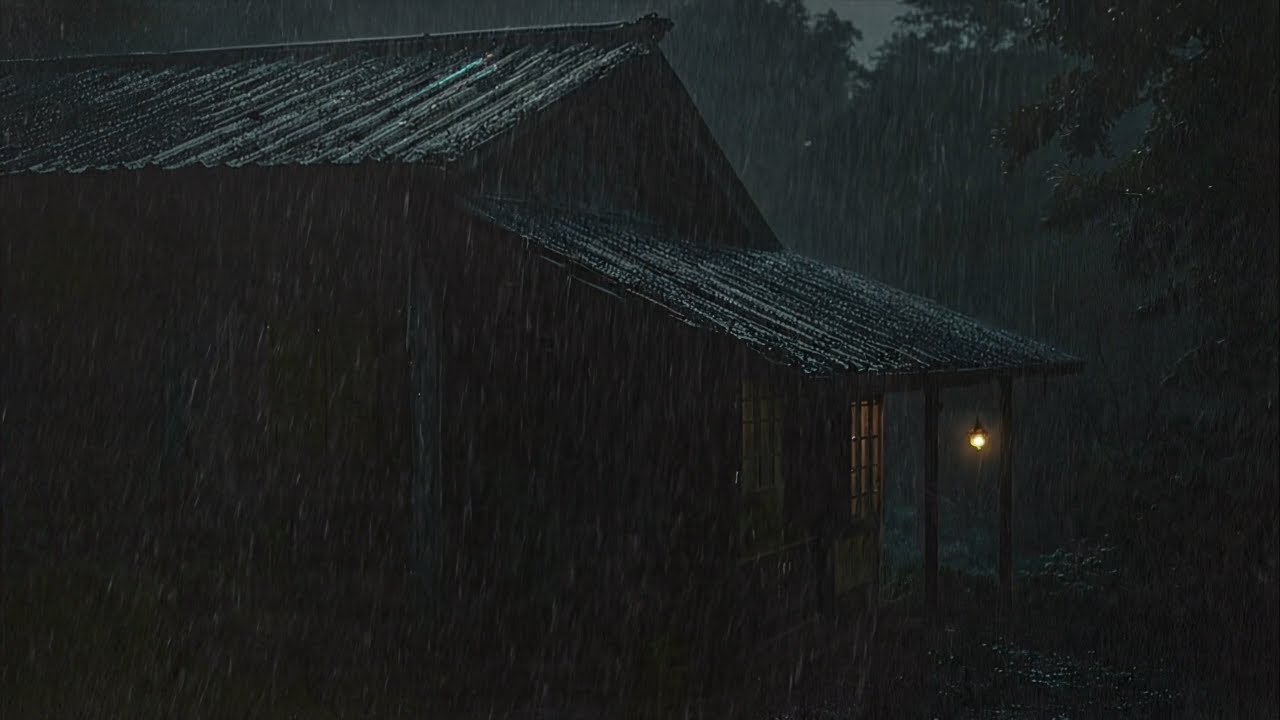 🔴 LIVE: Rain Wind Sounds Sleeping | Ultra-Deep Sleep & Night Anxiety Relief 💤