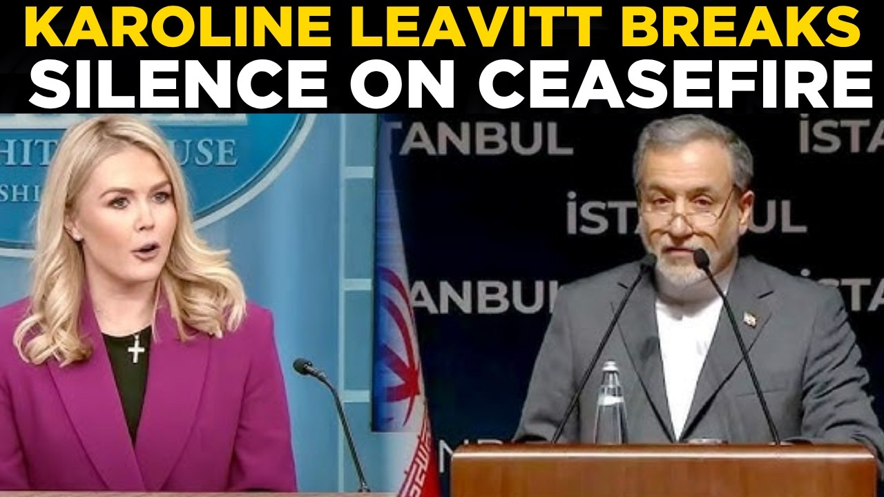IRAN US WAR NEWS LIVE | Ceasefire Update Karoline Briefs Nation As Trump Monitors US Iran Tensions