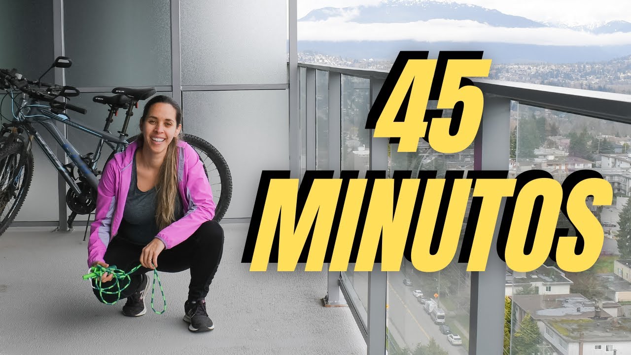 Treino de 45 minutos Para queimar tudo - emagreça em casa