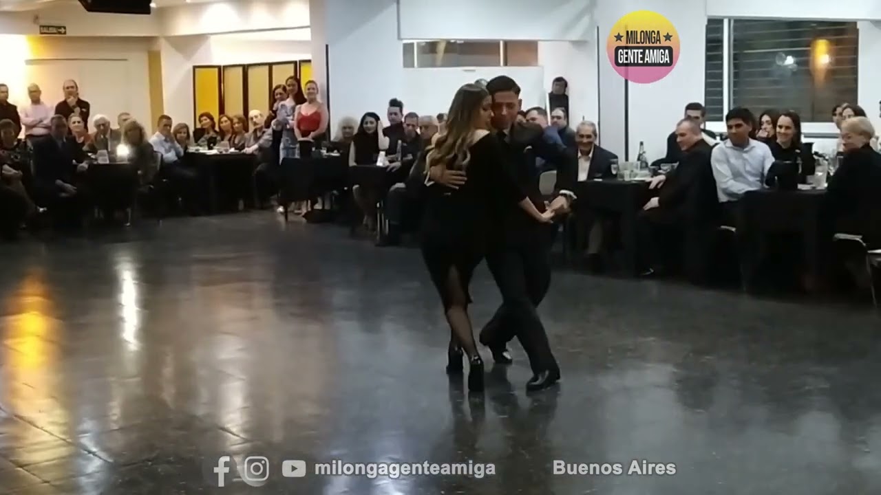 Lucio Galvan y Morena Marquez  - Milonga Gente Amiga - 02/JUN/2024
