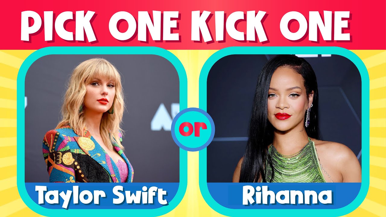 Pick One Kick One celebrity edition | Who is better?!?