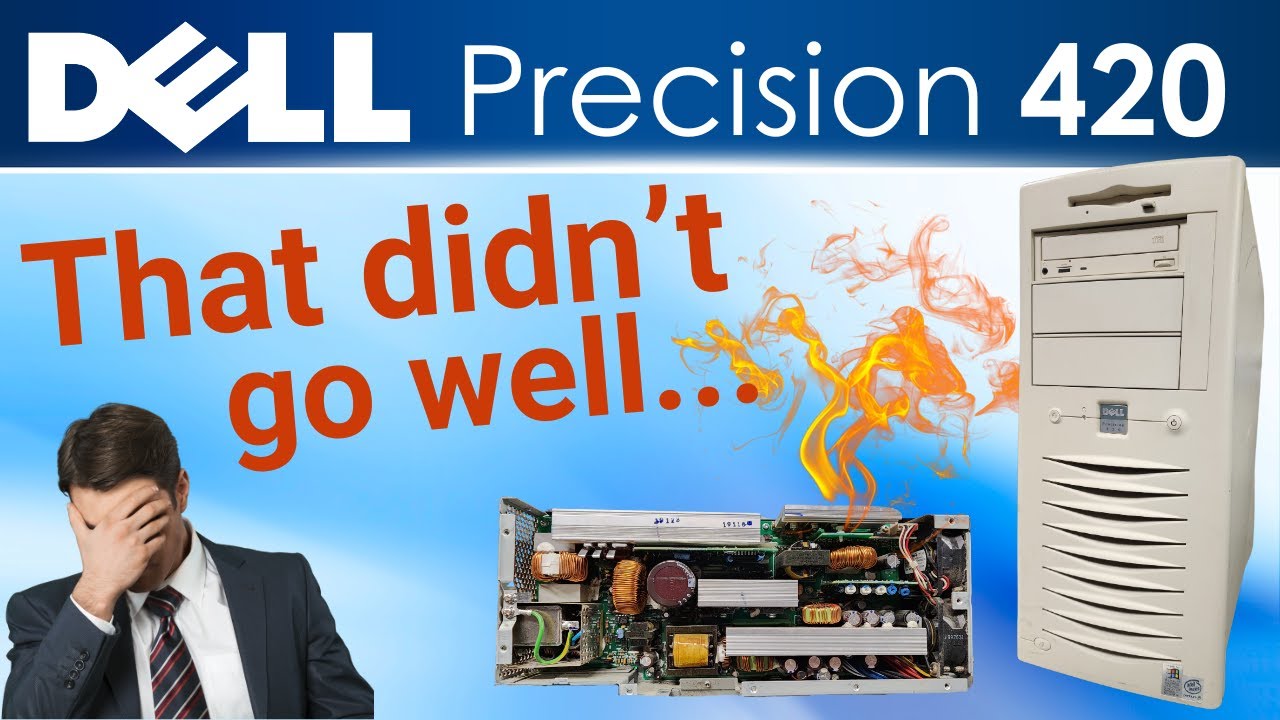 The Dell Precision 420 Workstation from 1999!!
