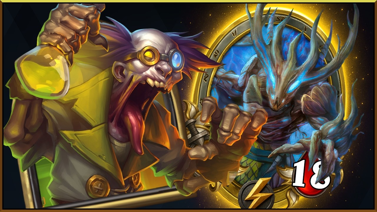 Усиленное уничтожение гниющих существ с помощью больших нежити! | Hearthstone Battlegrounds
