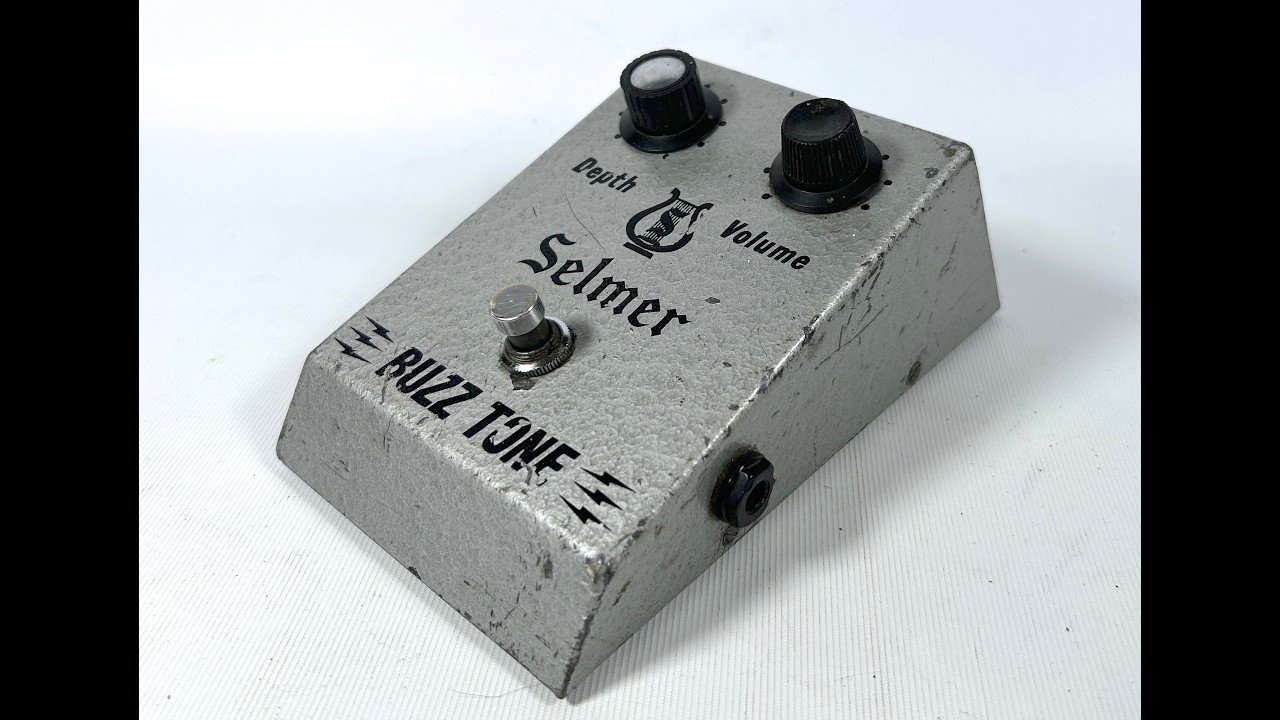 Rare Original Selmer Buzz Tone Guitar Distortion Pedal For Sale on eBay UK