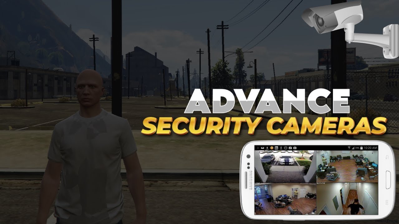 ADVANCE SECURITY CAMERAS *FREE* | FiveM Roleplay Scripts | FiveM Tutorial 2024 | MJ DEVELOPMENT