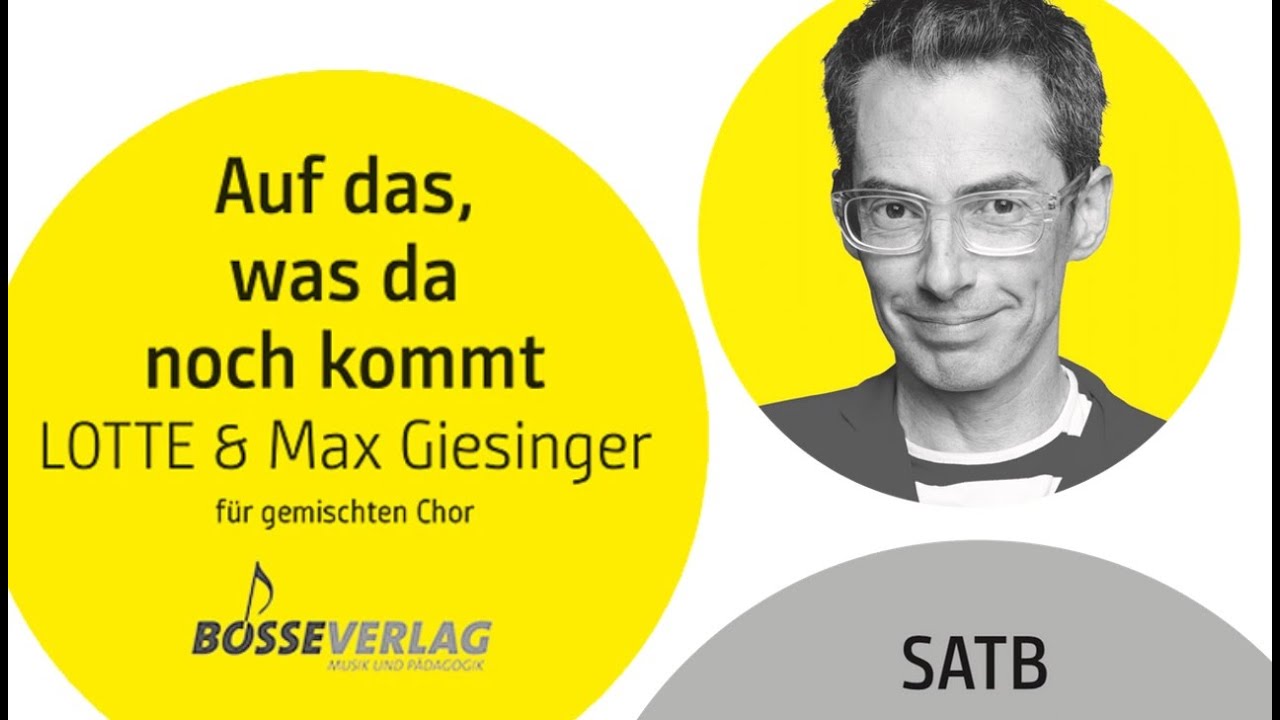 Auf das, was da noch kommt - für Chor gemacht