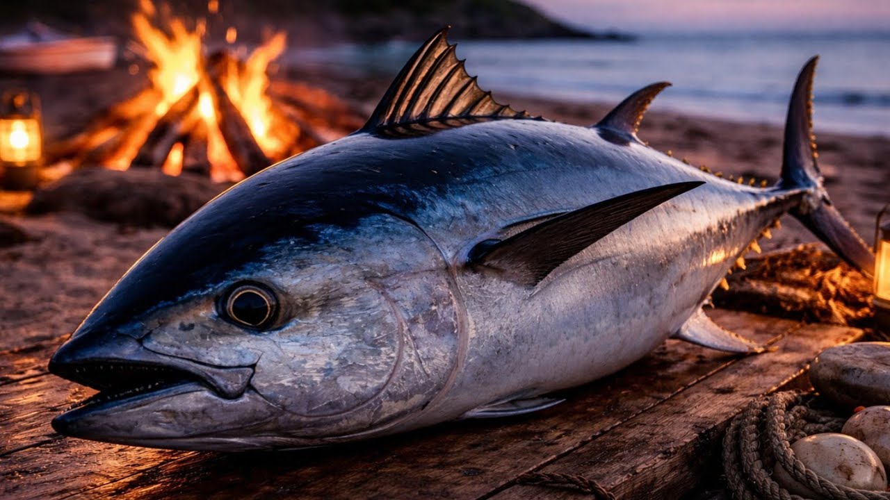 Tuna Cutting Show – Skill & Precision in Real Time