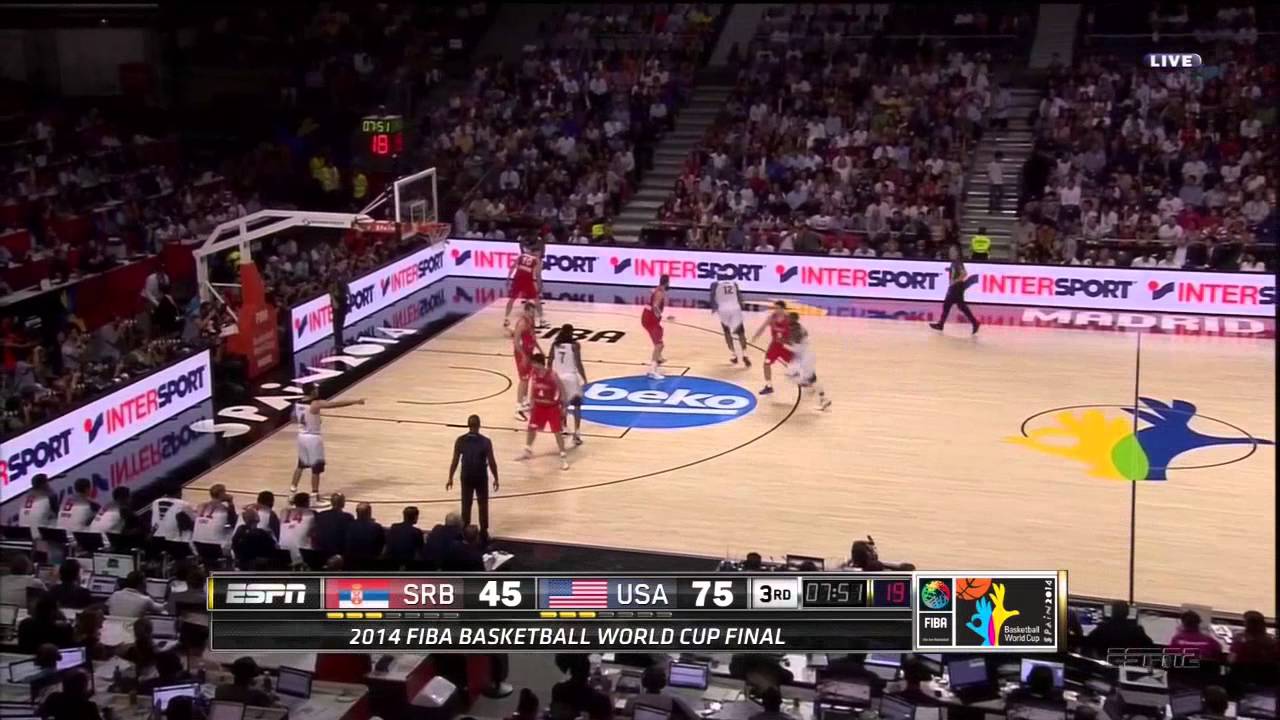 USA vs. Serbia highlights - 9-14-14 World Cup Final FIBA 2014
