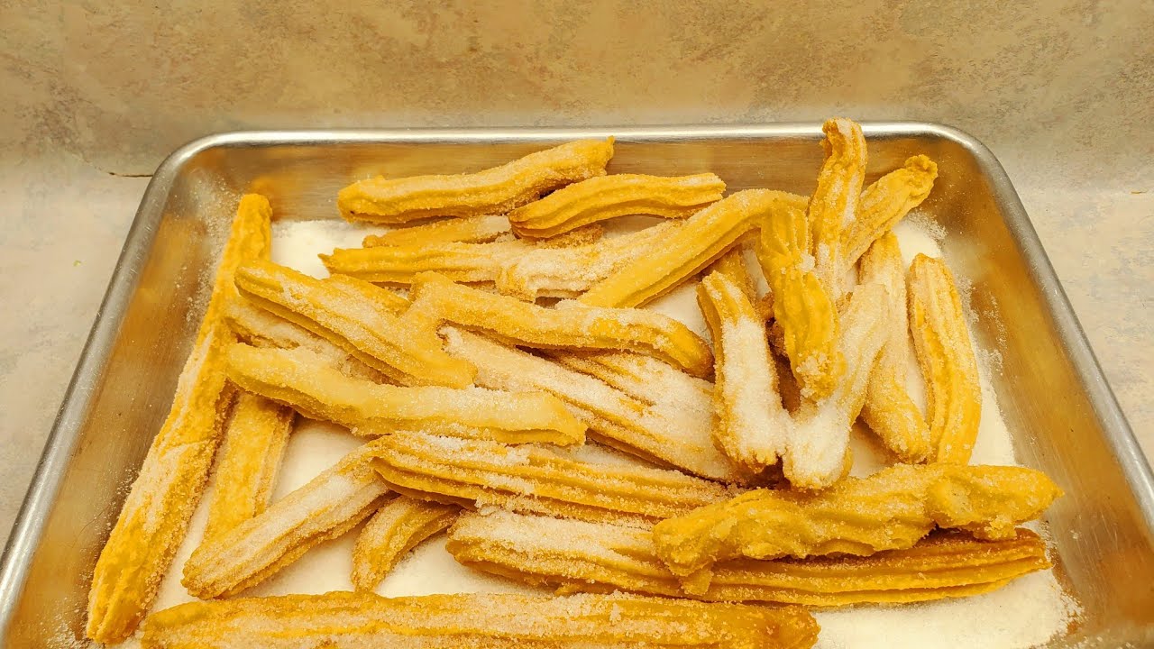 la receta mas facil de hacer churros