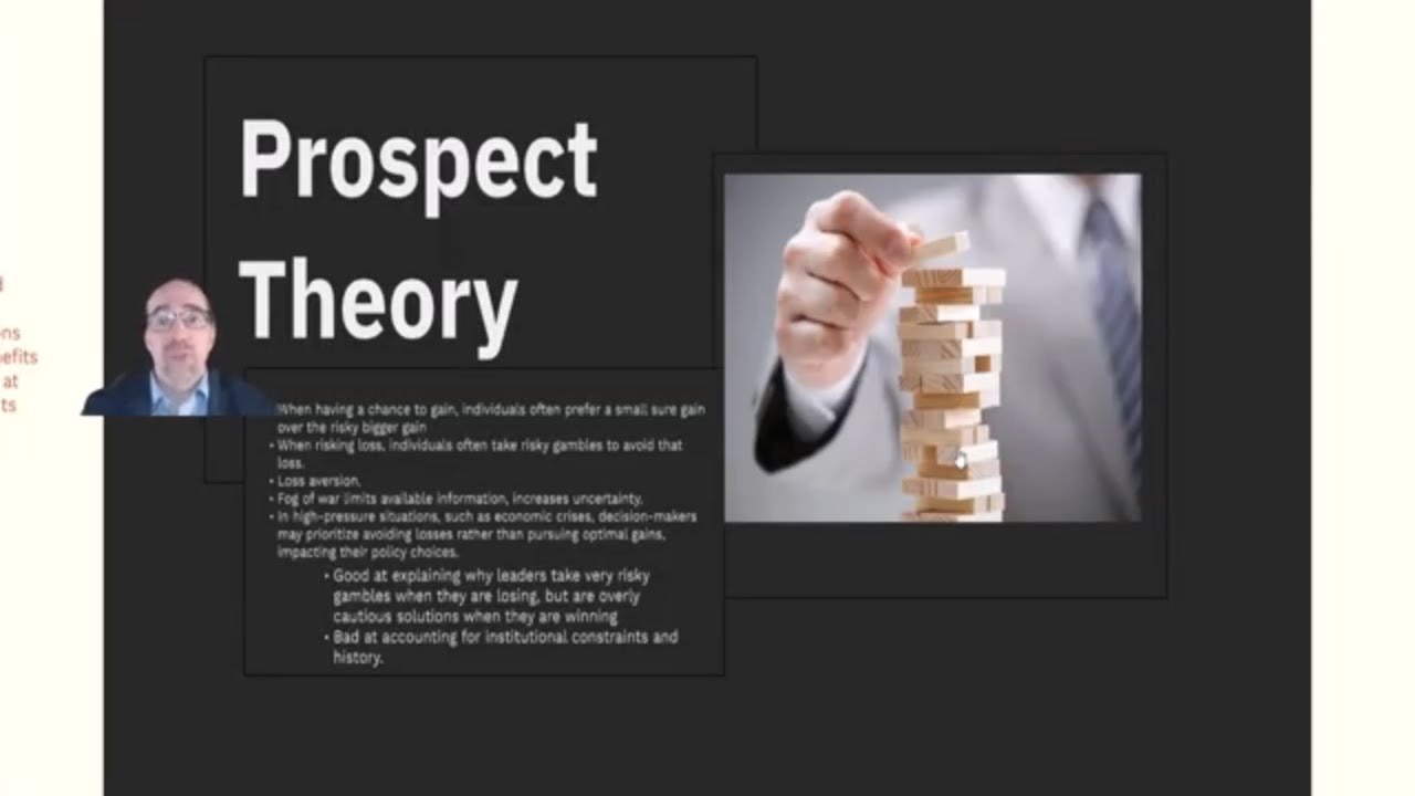 Understanding Political Decision Making: Prospect Theory & The Fog of War