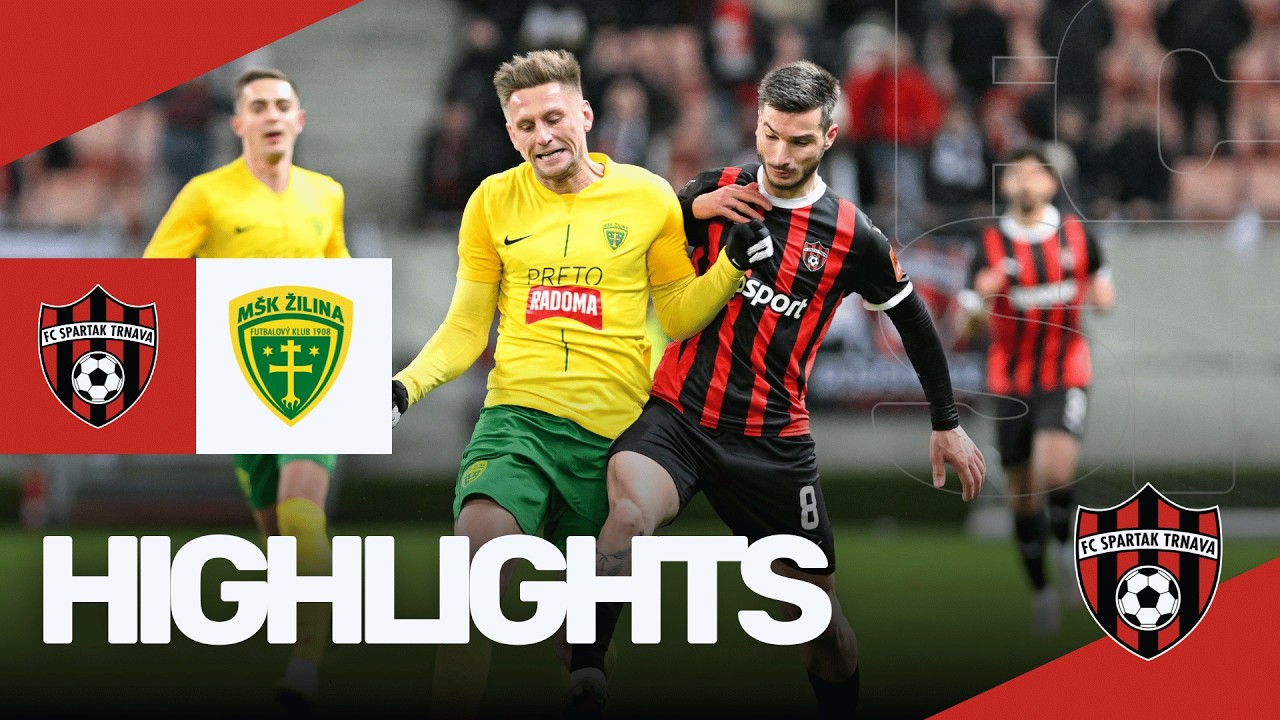 HIGHLIGHTS | FC Spartak Trnava 0:0 MŠK Žilina (0:0)