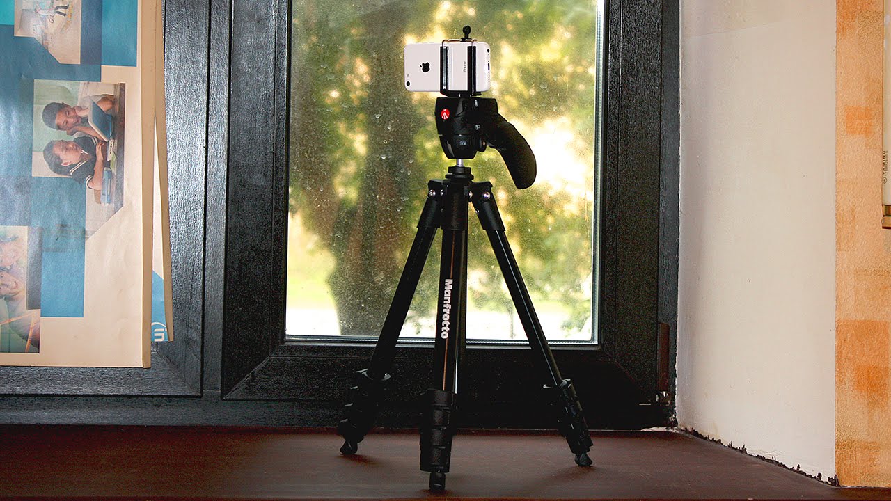 Штатив Manfrotto Compact Action, небольшой обзор.
