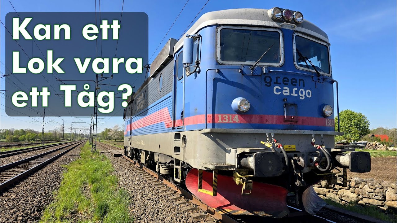 Kan ett lok vara ett tåg?︱Livet som Lokförare