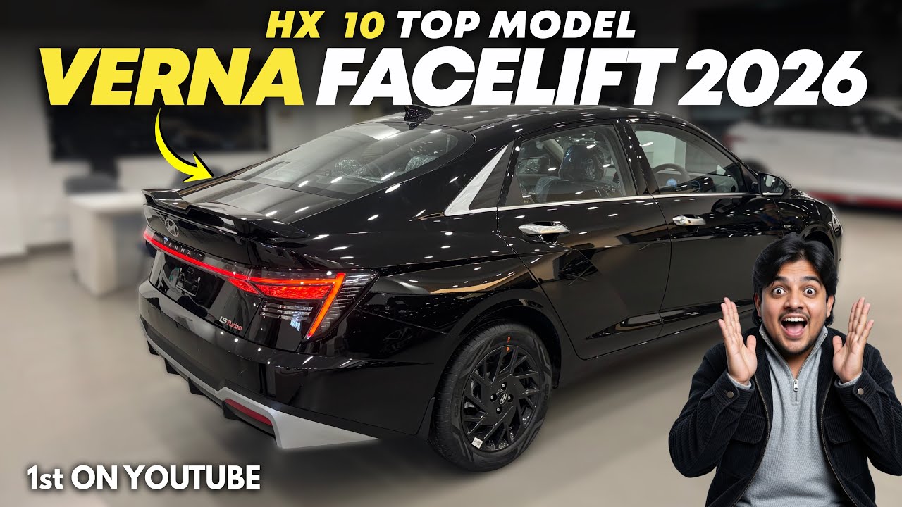 Hyundai Verna HX10 Facelift 2026 | Verna HX10 Facelift 2026 Top Model | Verna 1.5 Ltr Turbo 2026