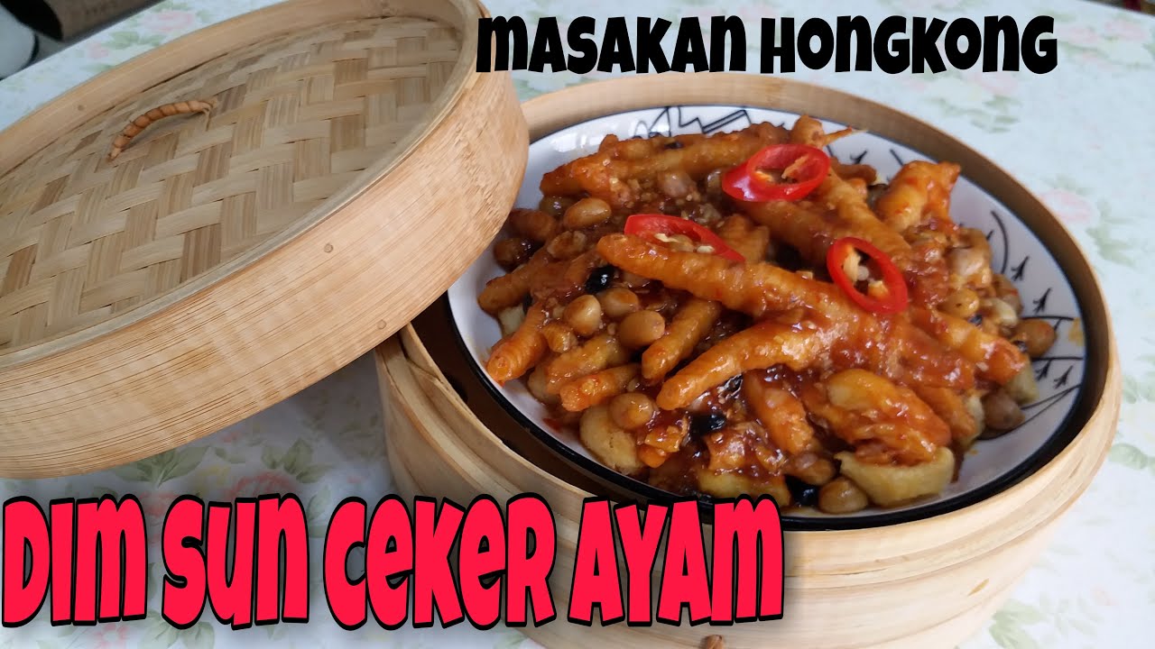 masakan hongkong dim sun ceker ayam (fungcau)