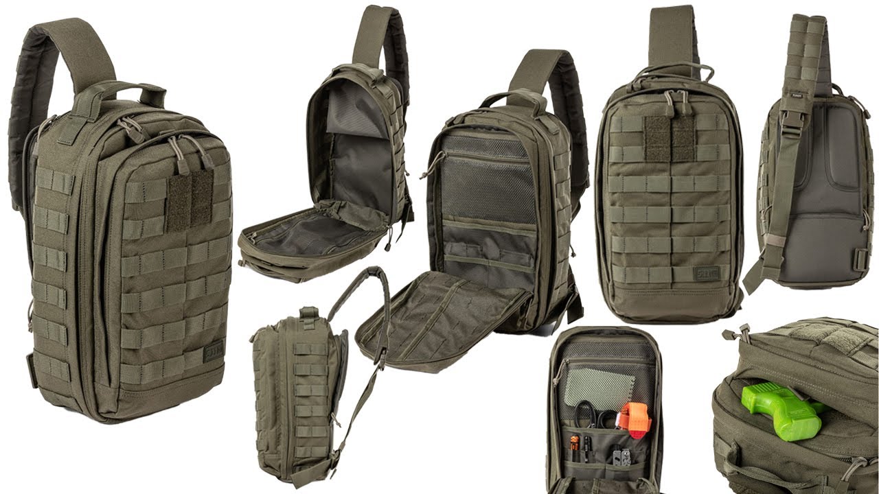 Ultimate 5.11 Tactical RUSH MOAB 8 Sling Pack Review 2025 | Best EDC Military Backpack Everyday Use