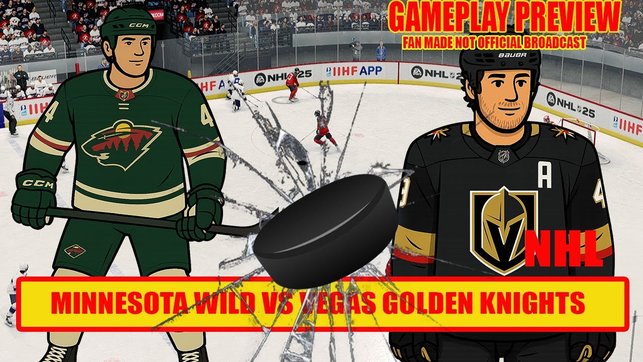 Minnesota Wild vs Vegas Golden Knights – NHL 25 Gameplay Preview | Fan-Made Simulation