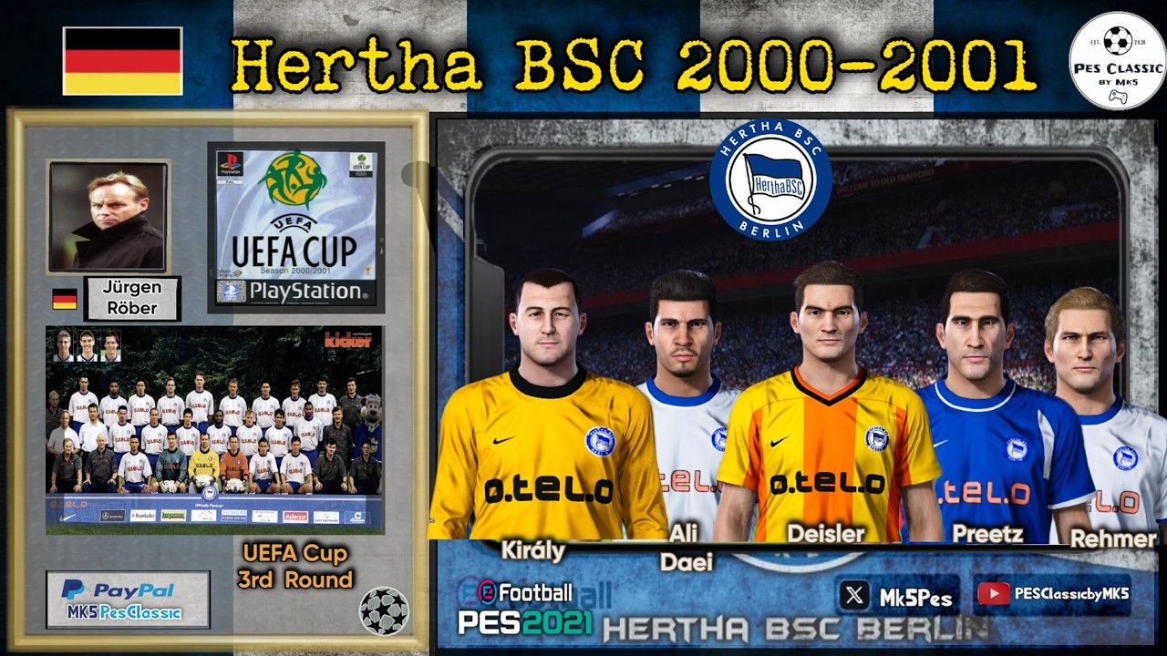 PES 2021: Hertha BSC 2000-2001 | 