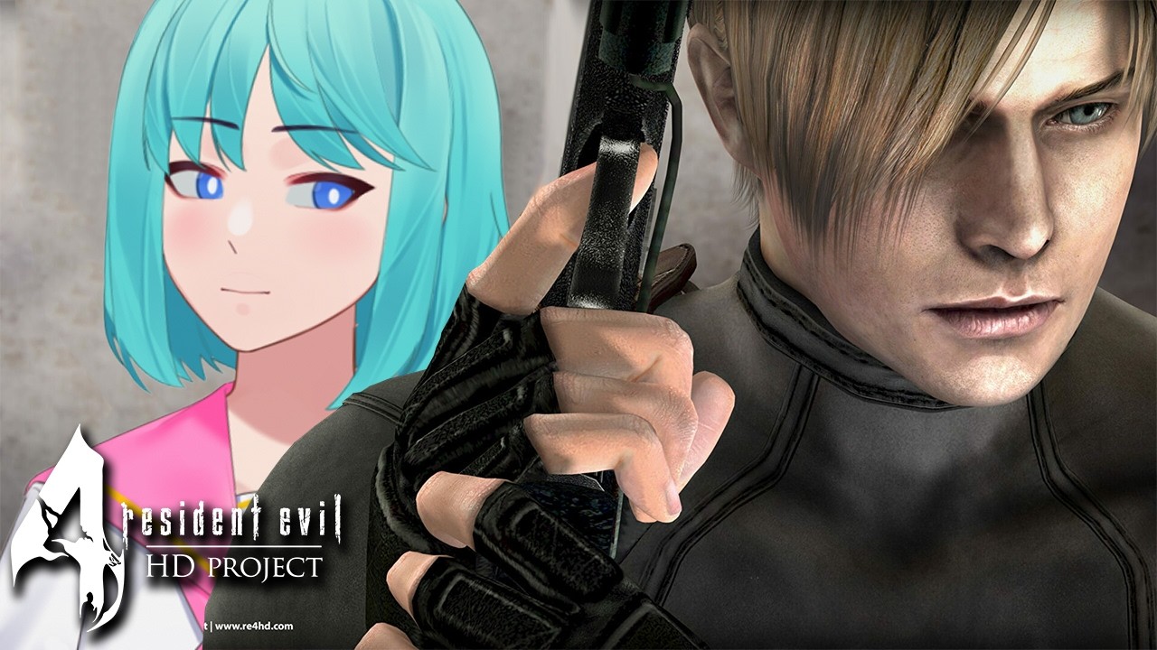 Aku Kangen Leon Jadul - Resident Evil 4 HD Project #1【VTuber ID】
