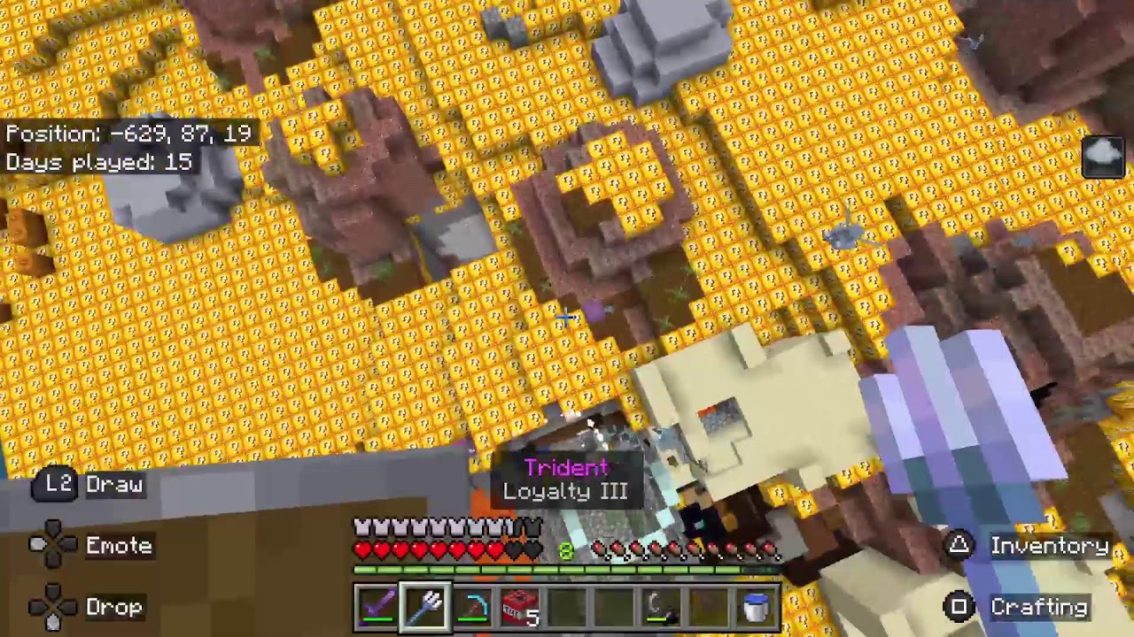 Minecraft lucky blocks world time