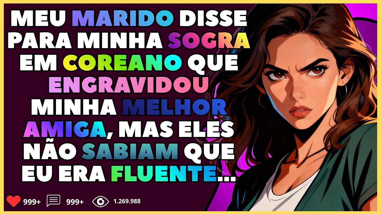 Meu marido disse para minha sogra em coreano que engravidou minha melhor amiga...