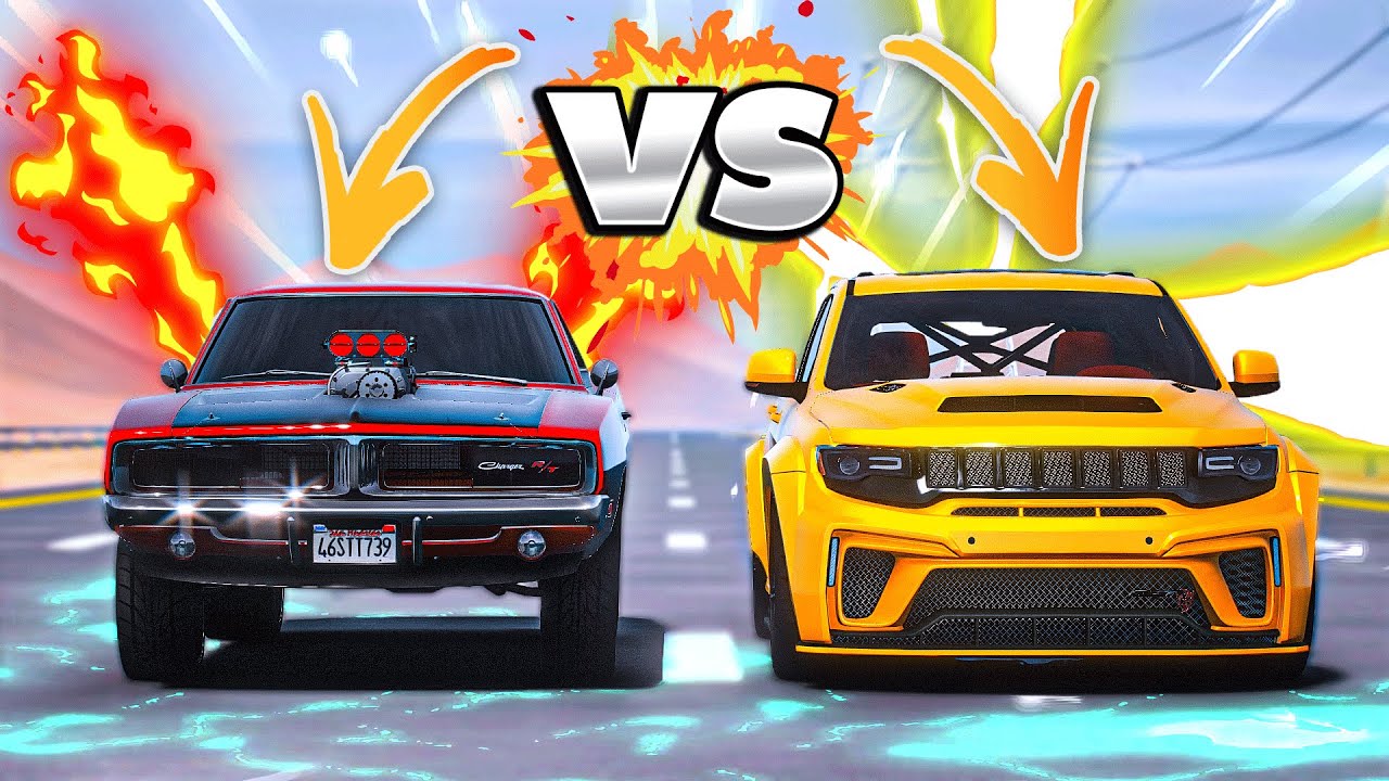 الولد المتسابق #27 _ تحدي التشارجر ضد سياره الشيطان!! (شوفو القوه!!) _ GTA V