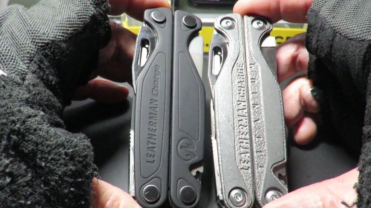 Leatherman CHARGE⊕ PLUS vs CHARGE⊕ PLUS TTI