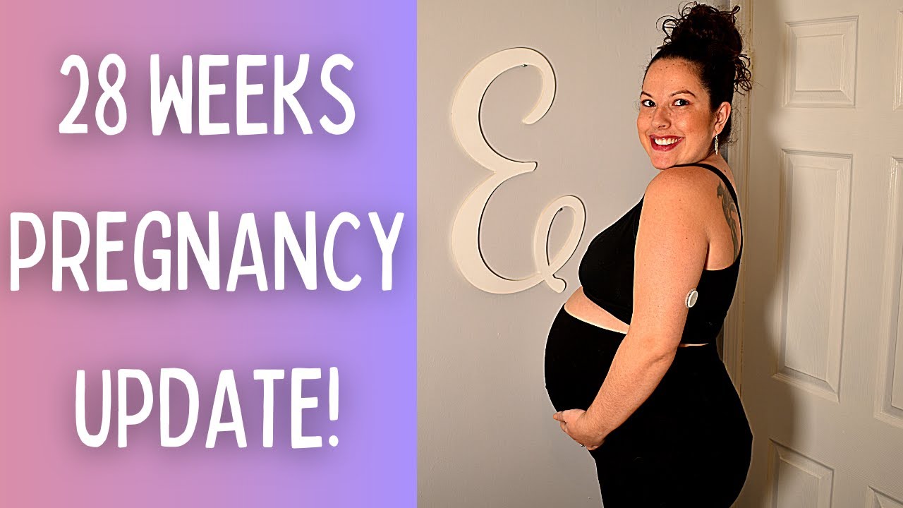 WEEK 28 PREGNANCY UPDATE | Hiccups + Nesting Anxiety | Pregnancy Journey 2020
