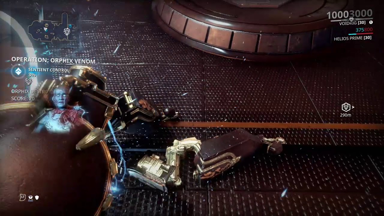Fallen Necramech transference animation