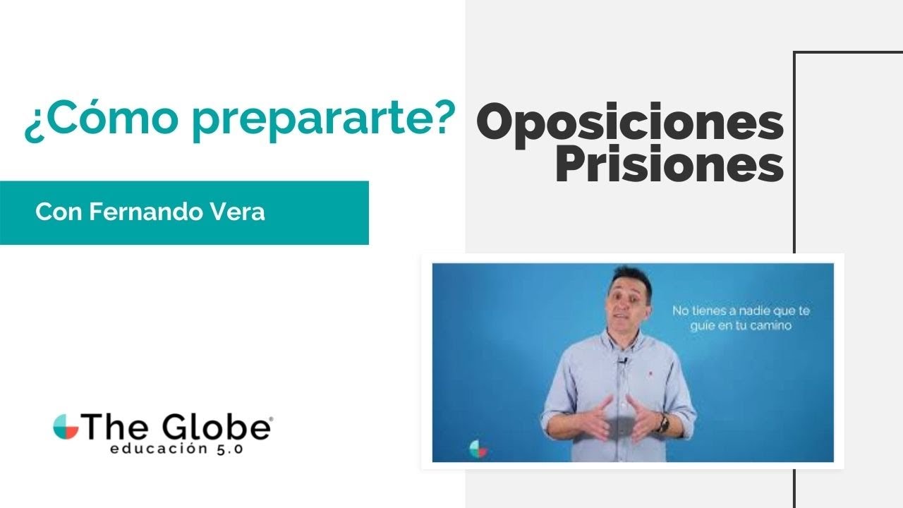 C&Oacute;MO PREPARAR las Oposiciones de PRISIONES 🚀 IIPP | The Globe