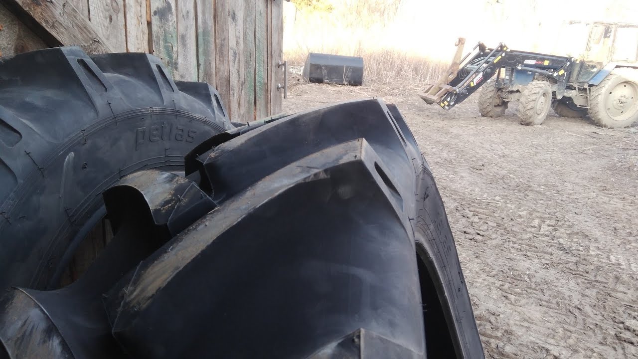 Нові задні колеса для мтз 82. Чому я обрав  Petlas 15.5-38 14pr 145 A6