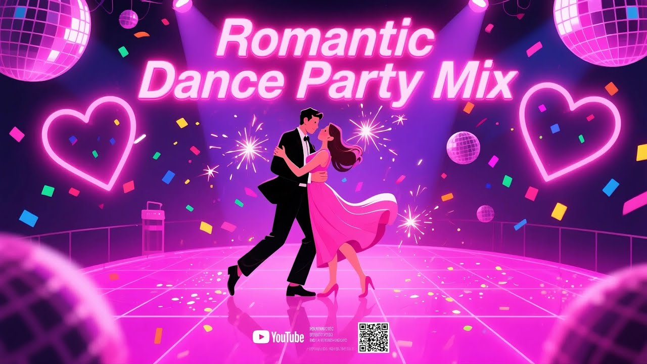 Romantic Dance Party Mix 🕺💖 | Love Songs with Uplifting DJ Vibes (Full AI Music Compilation)