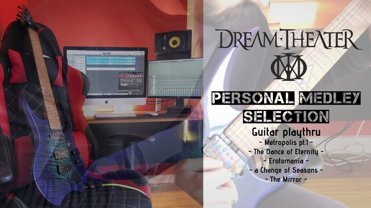 Dream Theater Personal Medley - Guitar Cover playthrough by John Hunter