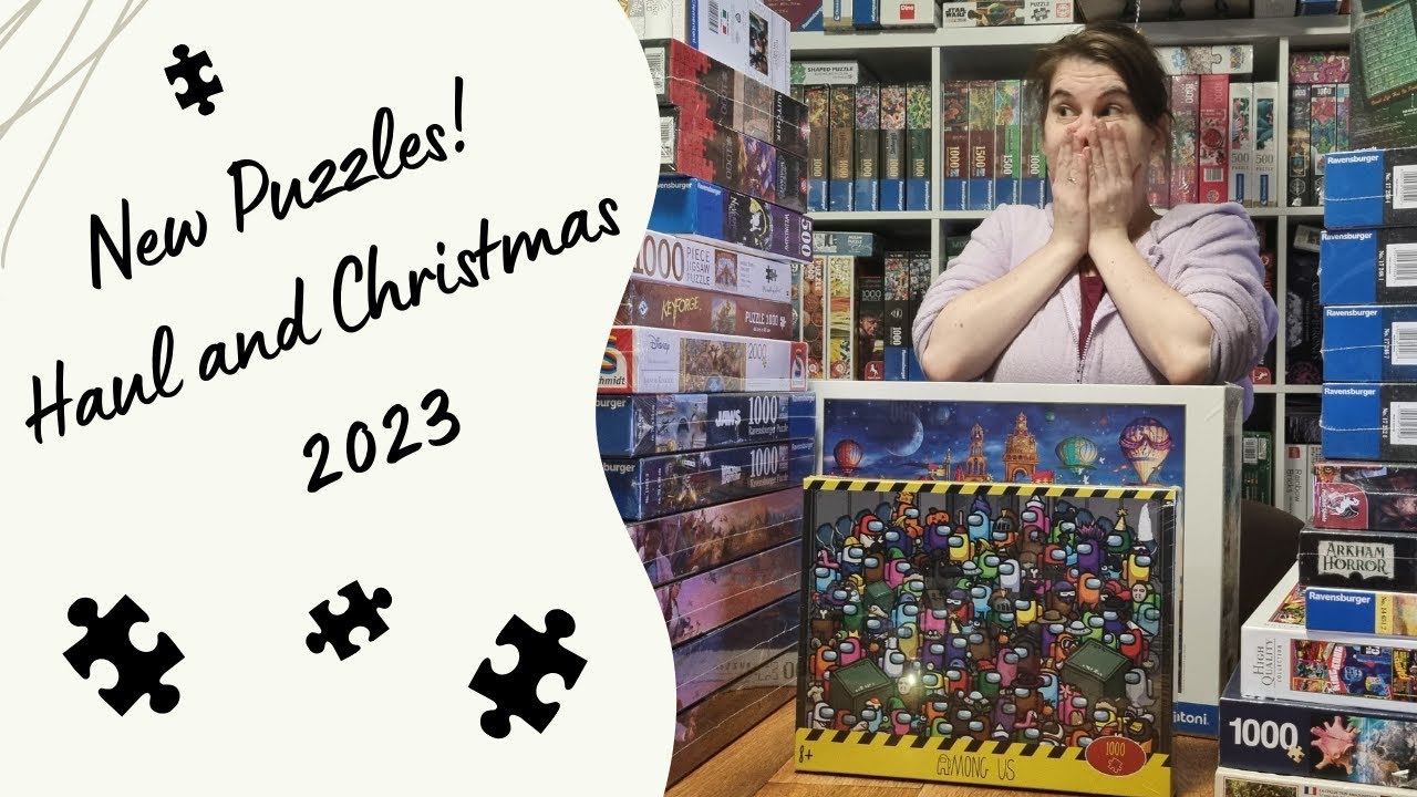 🧩 December 2023 Puzzle Haul & Unboxing | New Jigsaw Treasures Revealed!