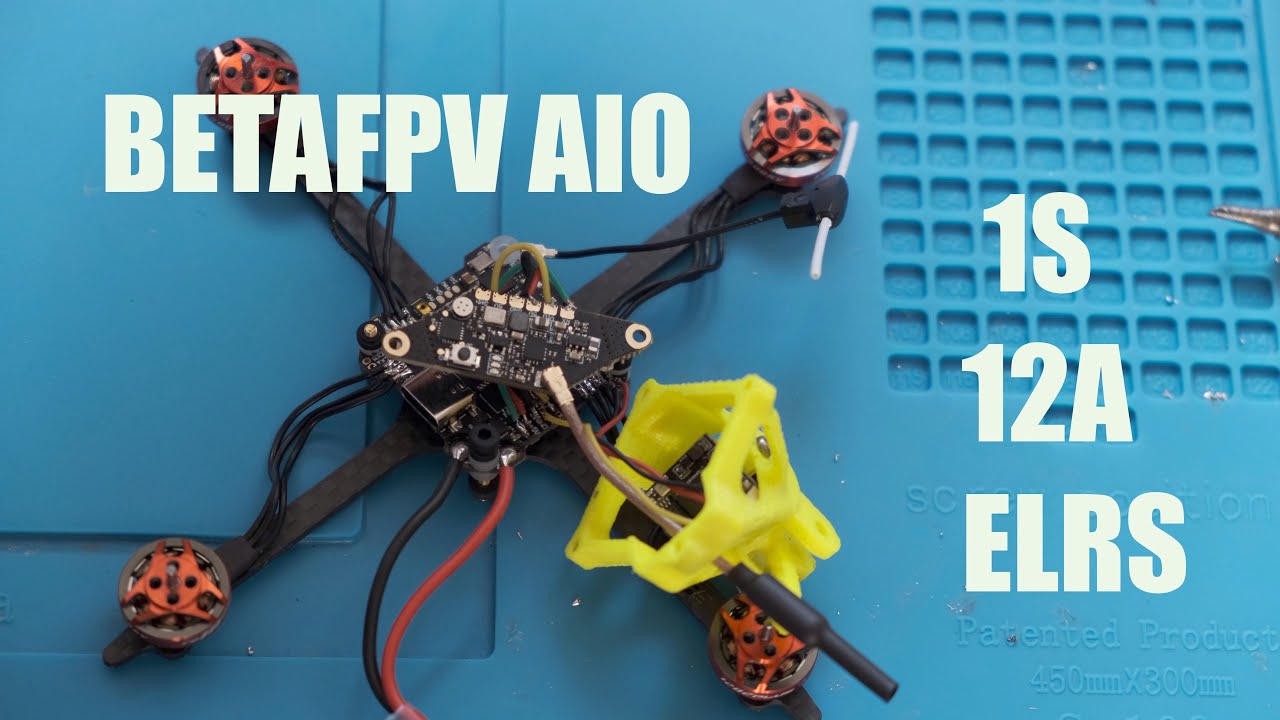 BETAFPV F4 1S 12A AIO Brushless Flight Controller