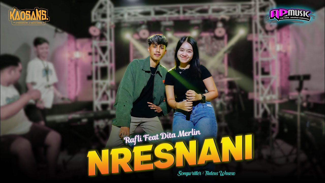 NRESNANI - RAFI Ft. DITA MERLIN // (Live Music Video) AP MUSIC JANDHUT