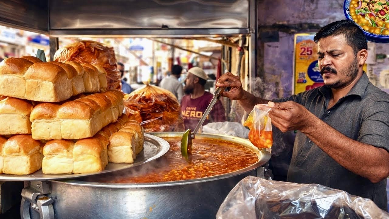 Roadside Gujrati Kathiawari Choley | Soldier Bazar Ke Zabardast Choley .
