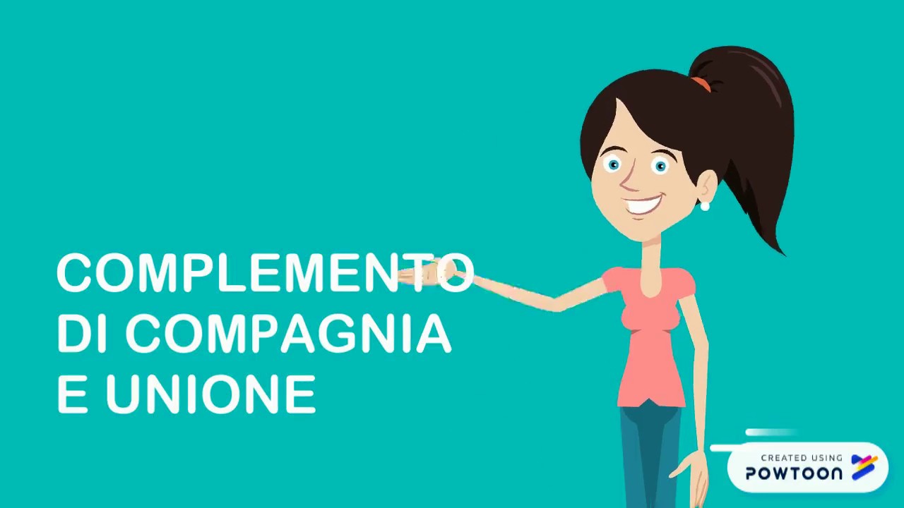 Complemento compagnia  e unione