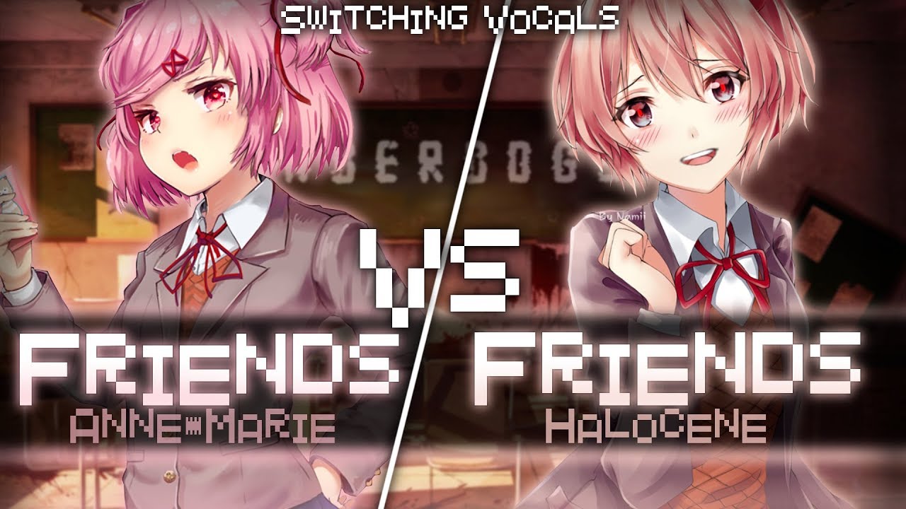 ◤Nightcore◢ ↬ FRIENDS [Переключение Вокала|HALOCENE COVER]