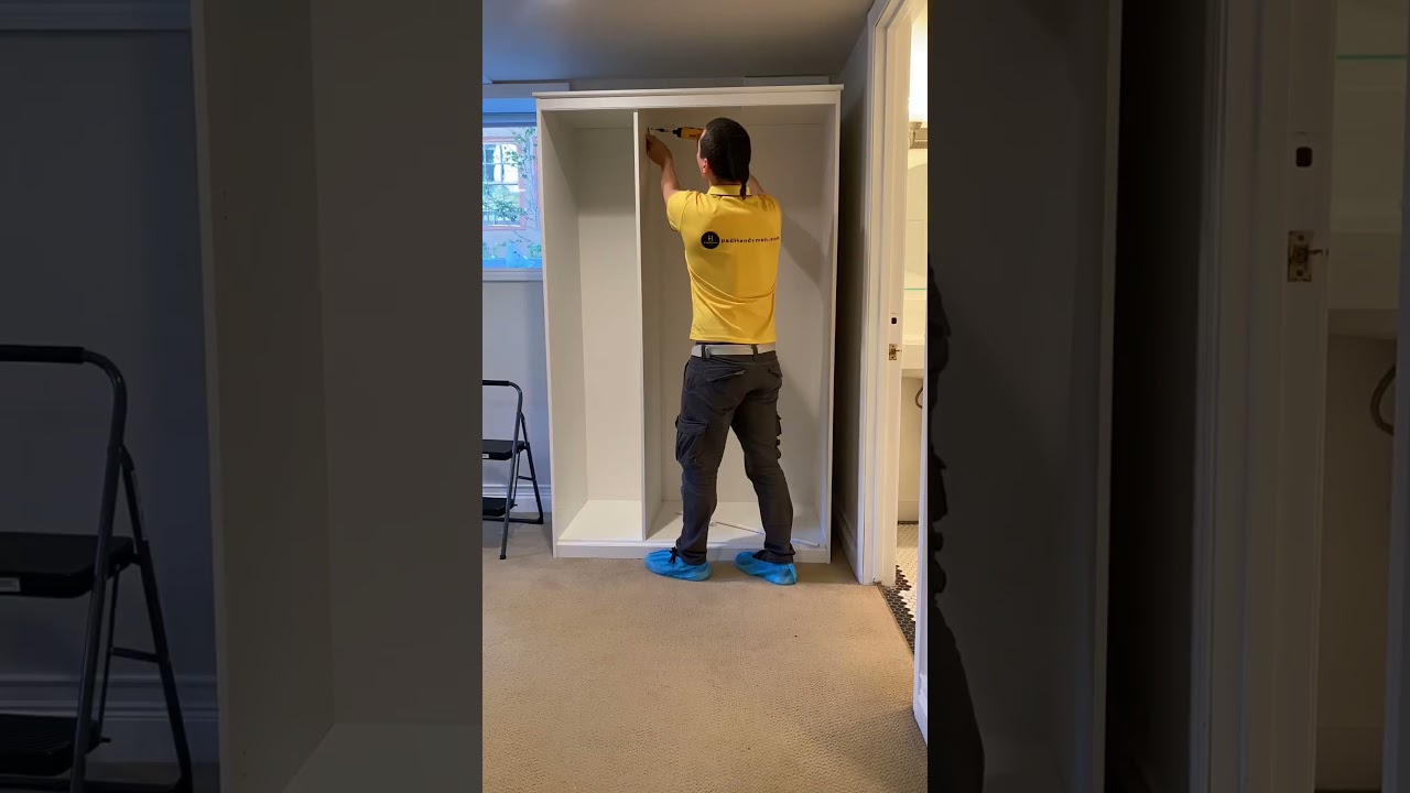 SONGESAND wardrobe by IKEA assembled. PSd Handyman. Bay Area