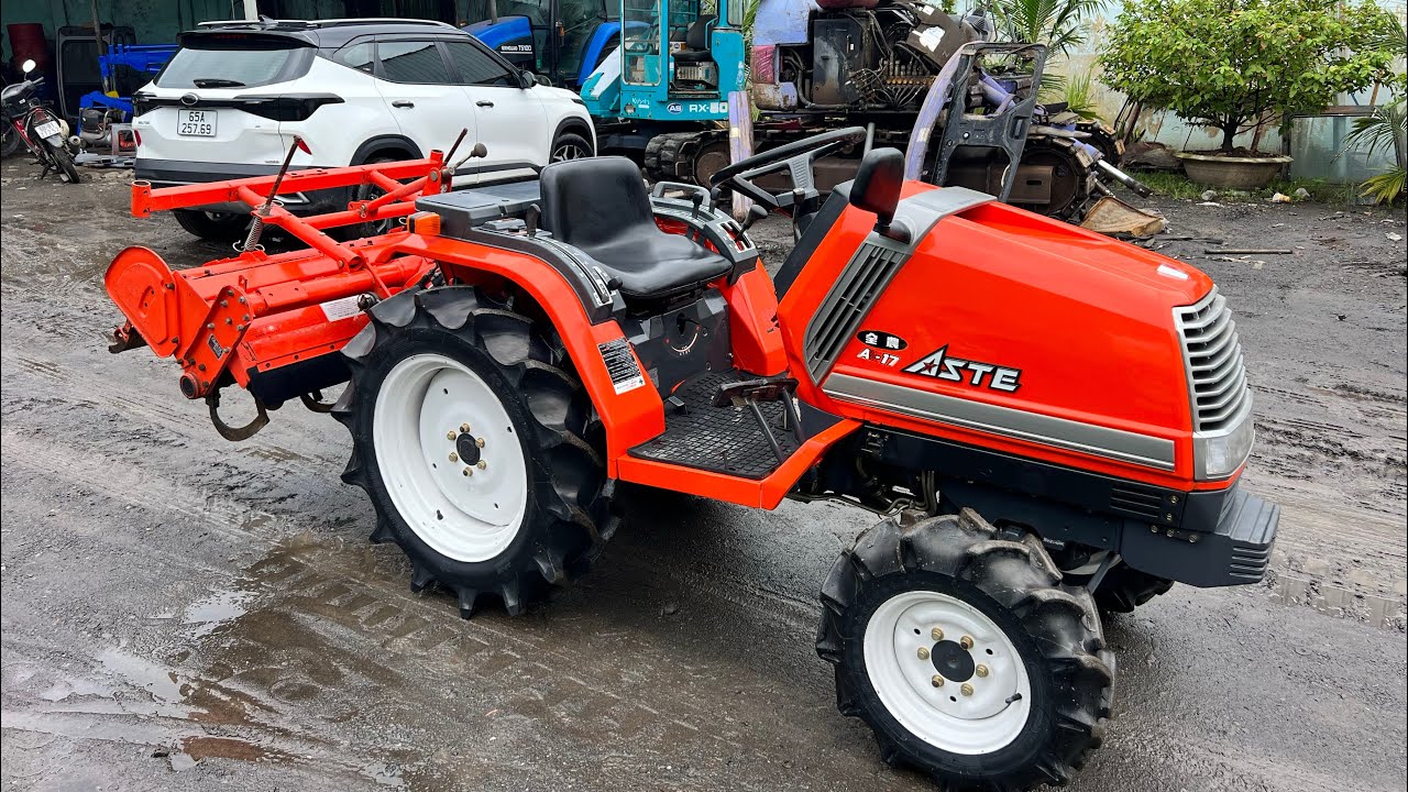 Máy Cày Mini Kubota ASTE A-17 | Giá Trong Video | 📲0937892345