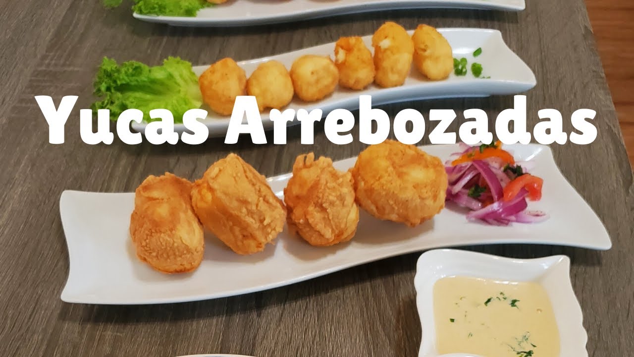 Yucas Arrebozadas con Queso