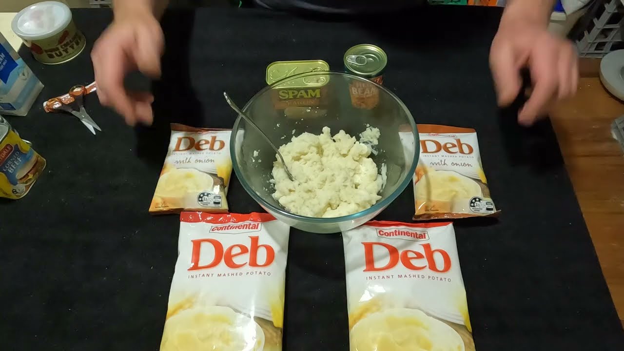 Pantry Prepping - Instant Mashed Potato