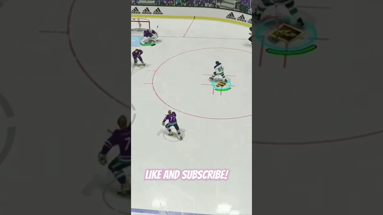 This FAKE messed them UP! 😭 #nhl24 #gaming #hockey #shorts