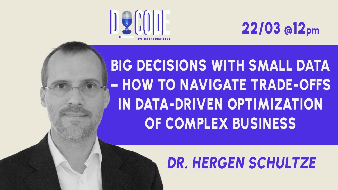 Optimizing B2B business scenarios with data-driven solutions