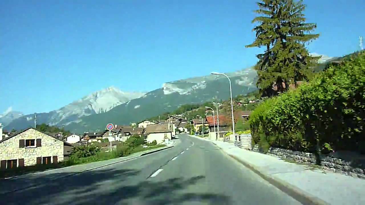 Switzerland 186 (Camera on board): Col du Sanetsch depuis Sion (VS)