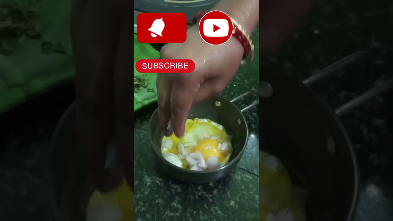 very tasty omelette poch🍳🍳