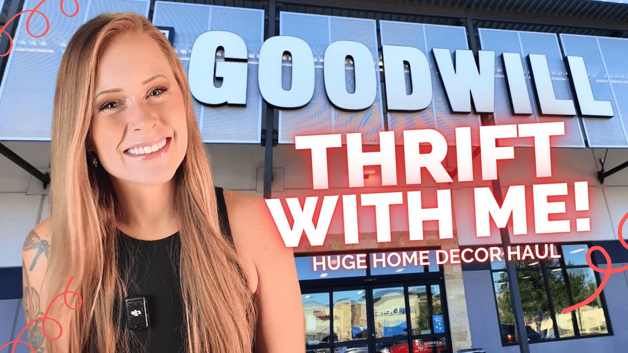 Милые зимние покупки для дома ♥️ Походы по секонд-хендам: Goodwill и местные магазины подержанных...